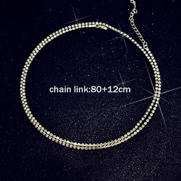 Rhinestone Belly Chain - Picture 3 of 3